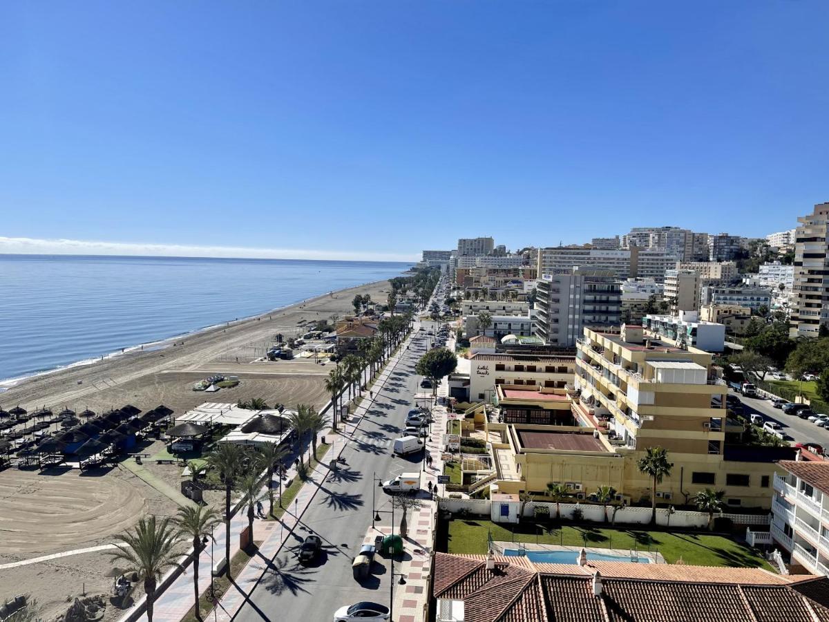 Exclusive Beachfront Apartment Torremolinos - Pool - Paddle - Tenis - Wifi - Central Aircon Kültér fotó